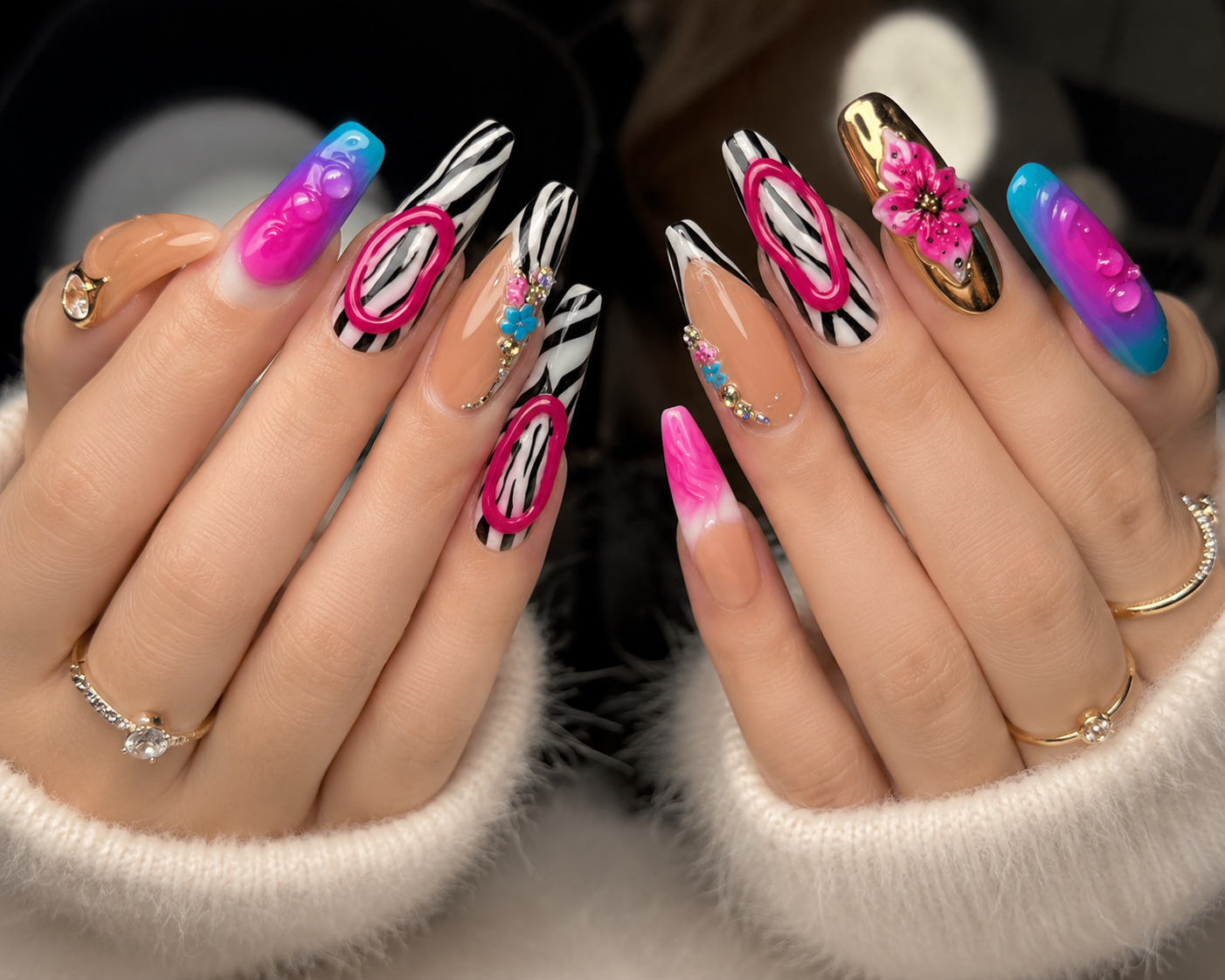 Bohemian Sunset | Magic Press-On Nails