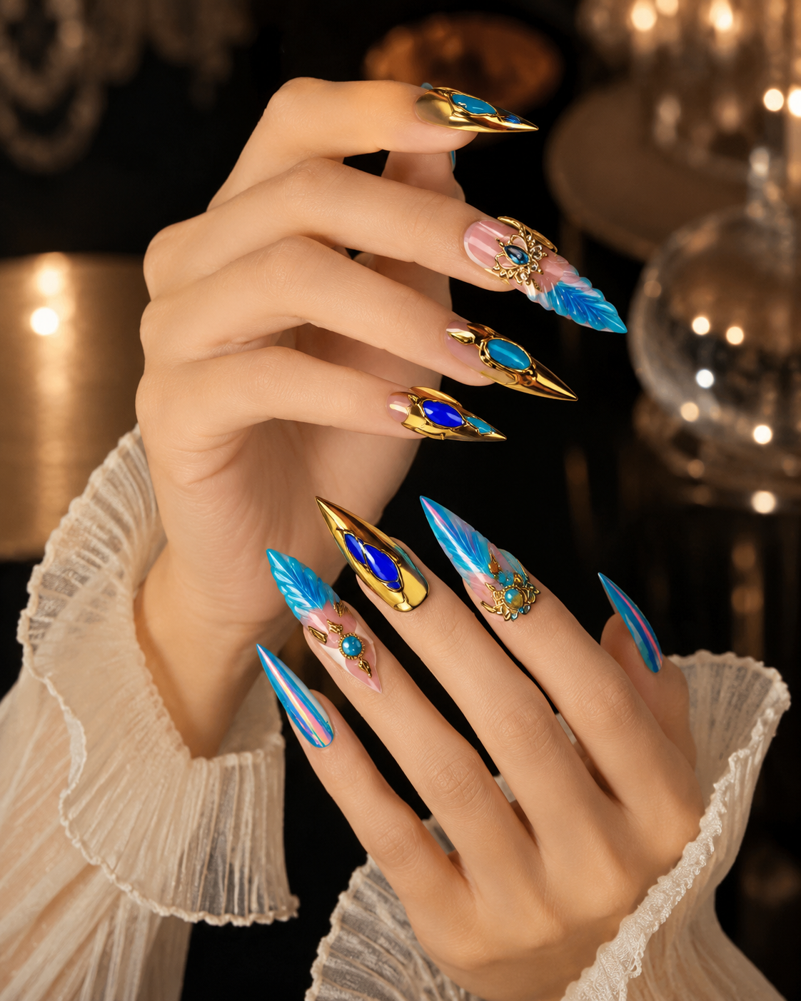 Cherry Bliss Press-On Nails | Magic Press-On Nail