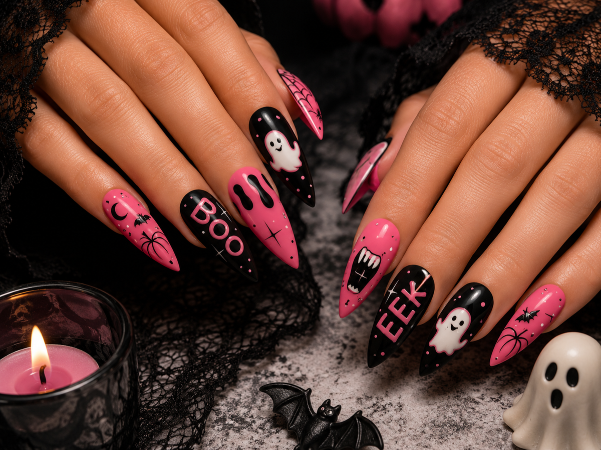 Magic Press-On Nail Halloween Collection