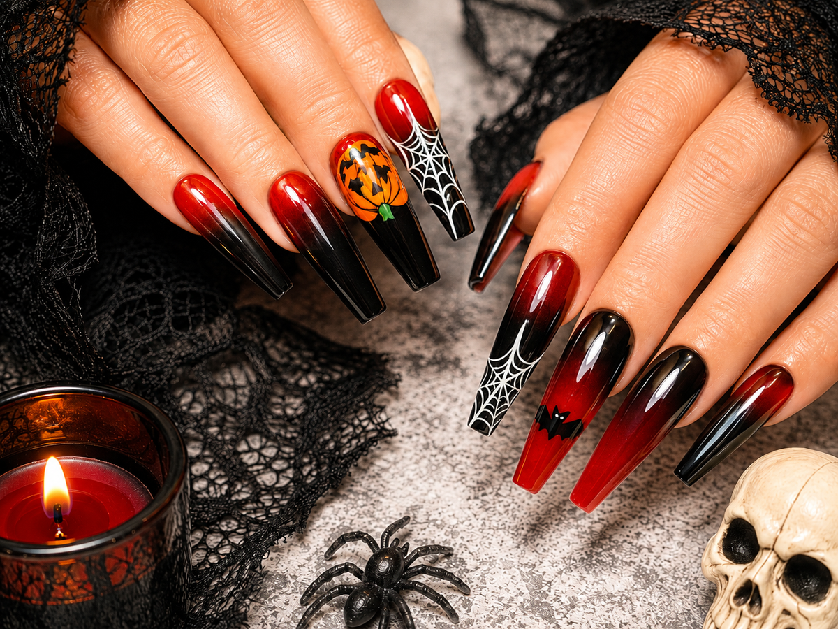 Magic Press-On Nail Halloween Collection