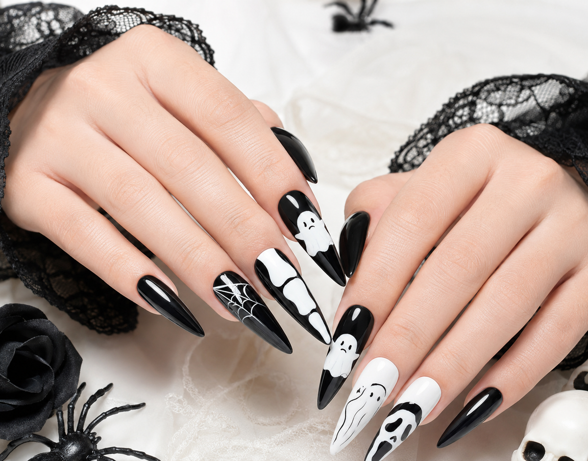 Magic Press-On Nail Halloween Collection