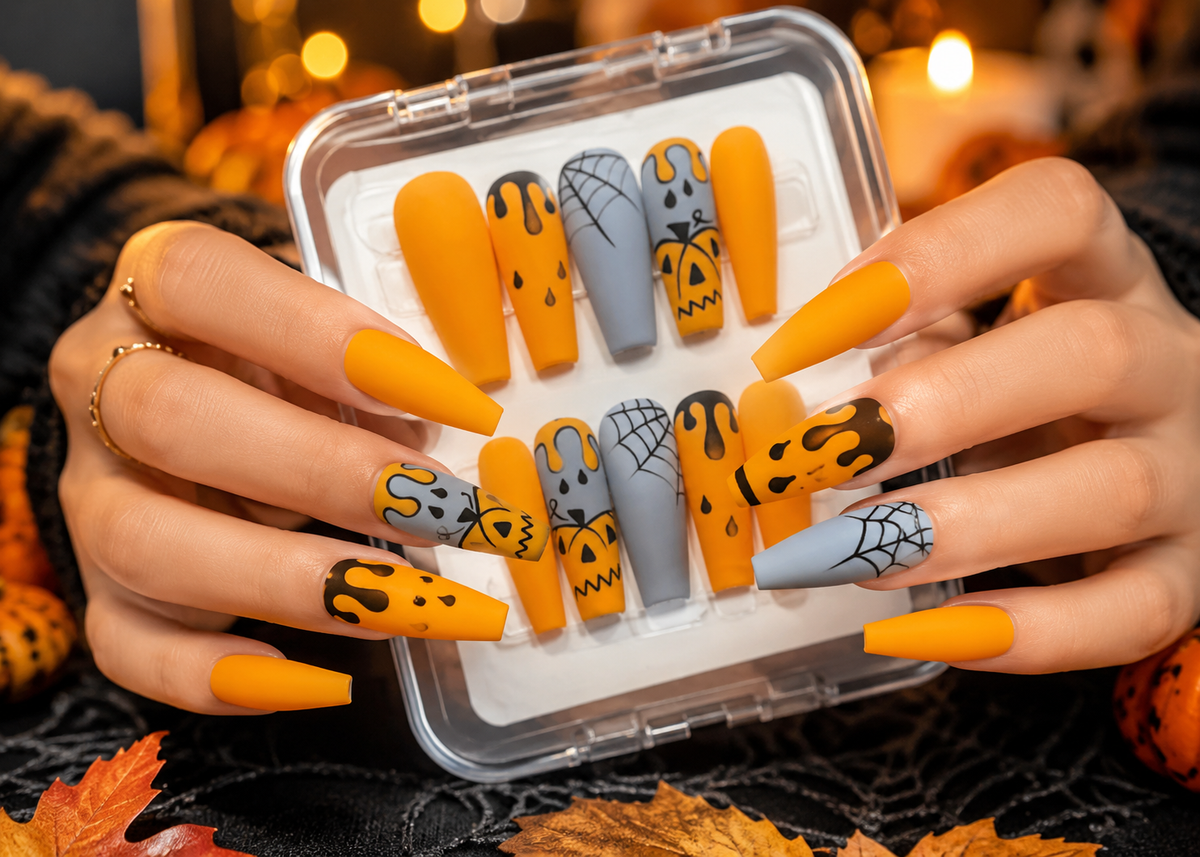 Magic Press-On Nail Halloween Collection