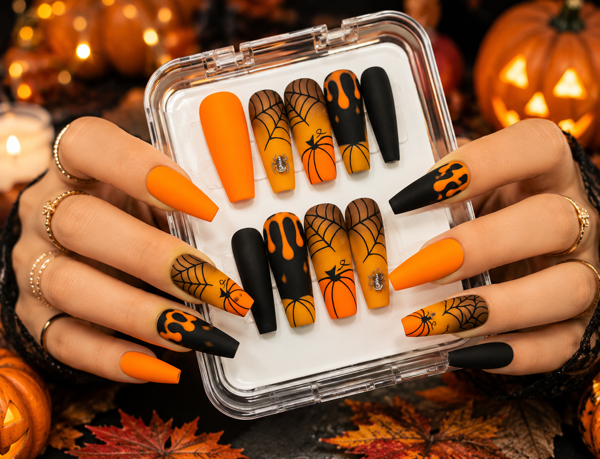 Magic Press-On Nail Halloween Collection
