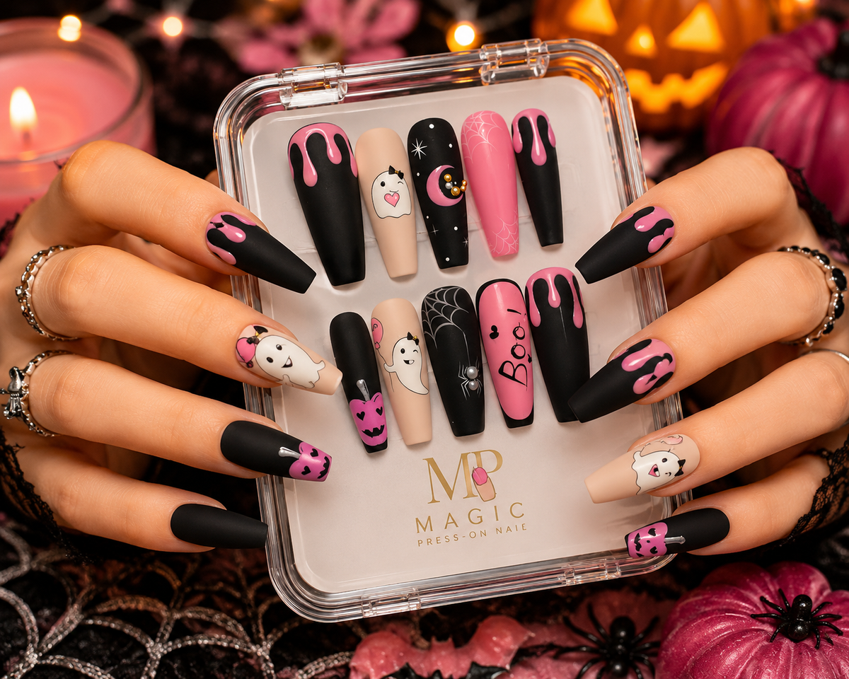 Magic Press-On Nail Halloween Collection