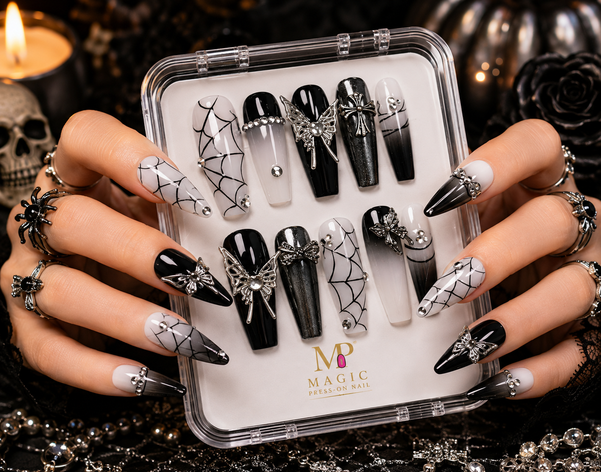 Magic Press-On Nail Halloween Collection