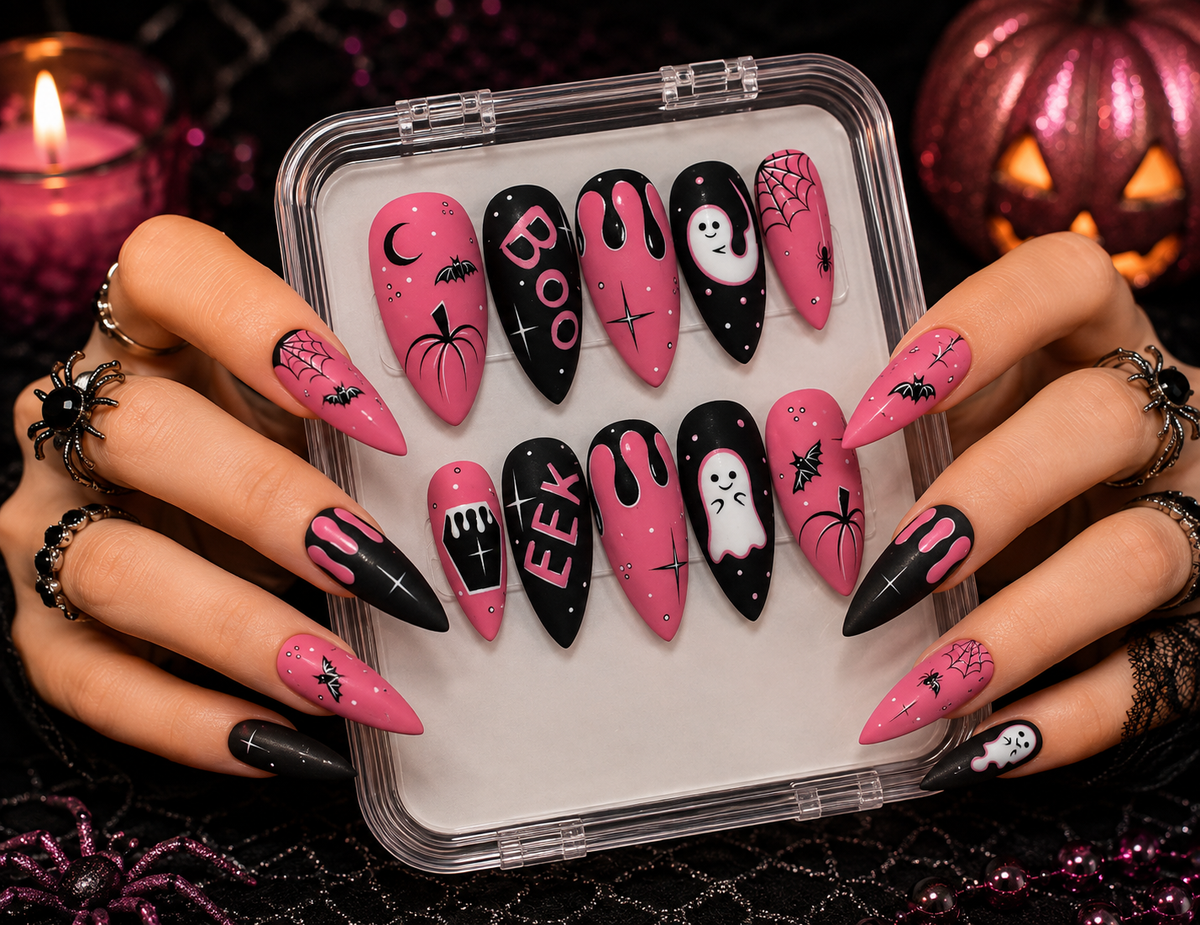 Magic Press-On Nail Halloween Collection