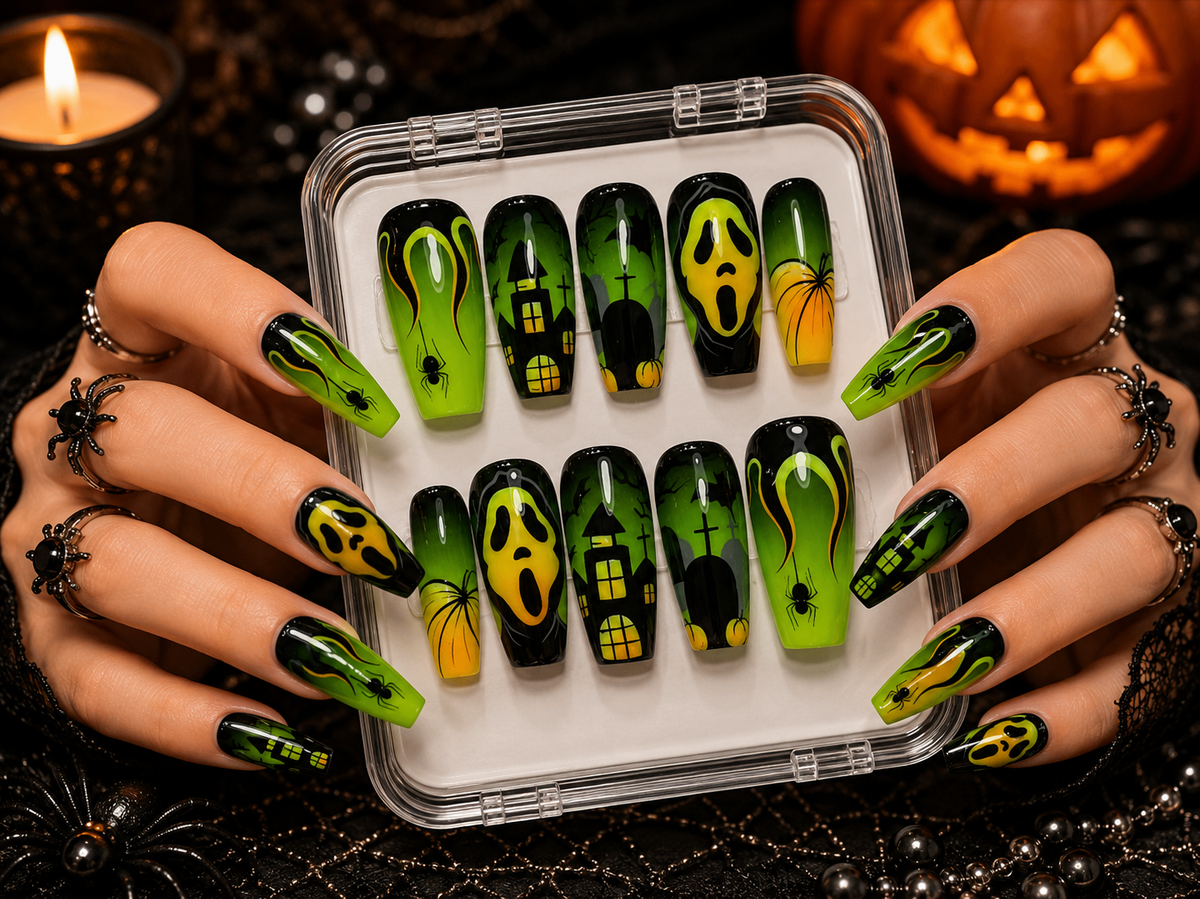 Magic Press-On Nail Halloween Collection