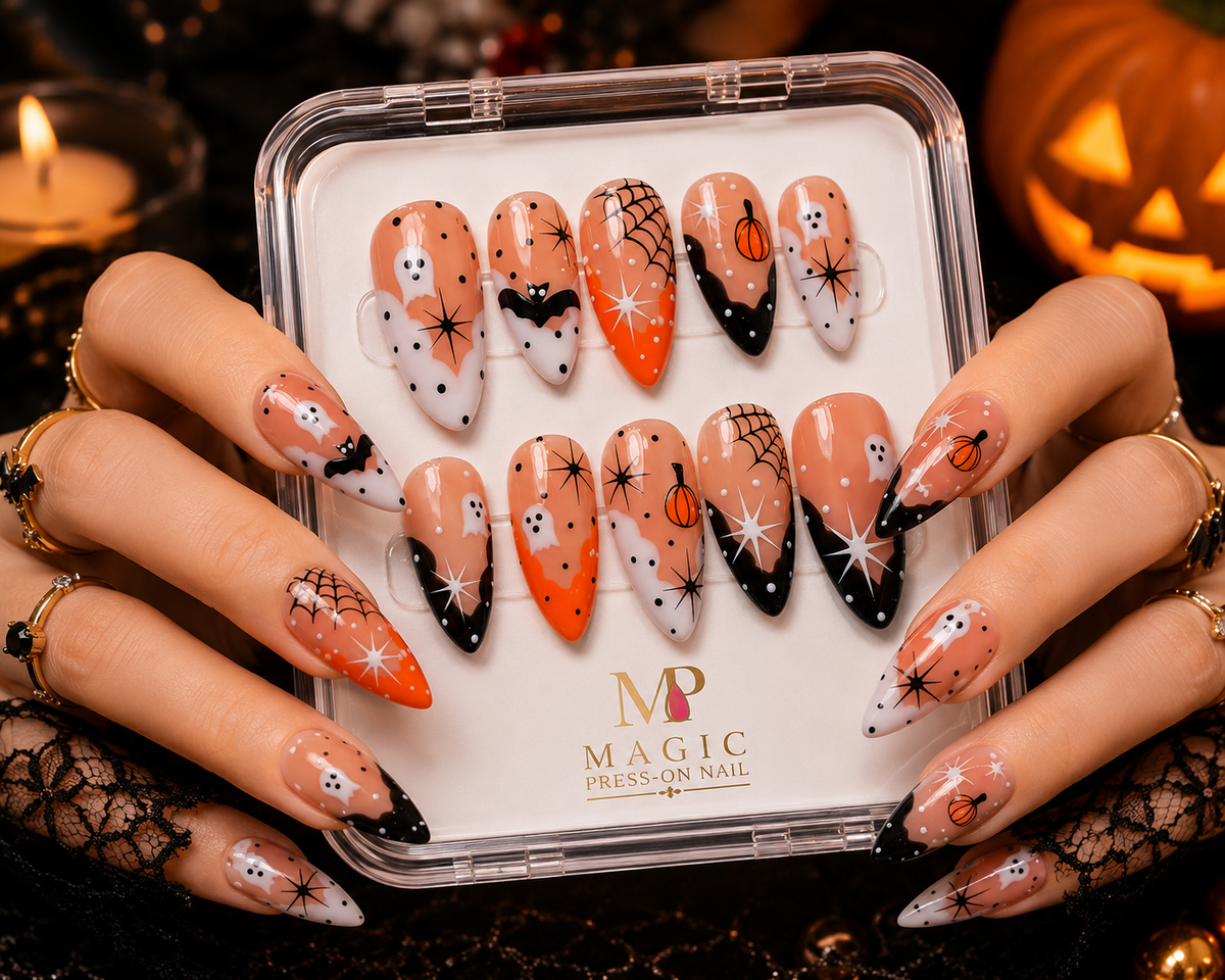 Magic Press-On Nail Halloween Collection