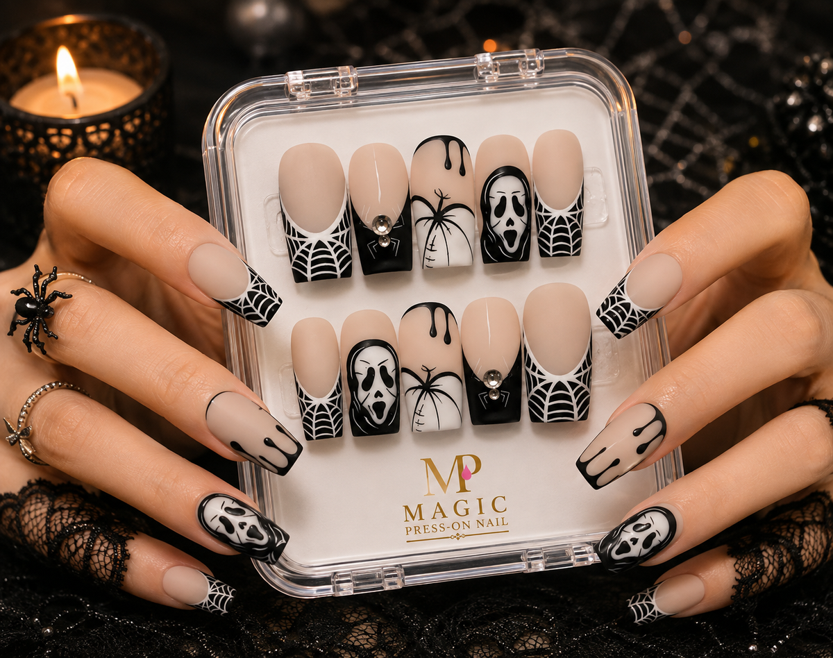 Magic Press-On Nail Halloween Collection