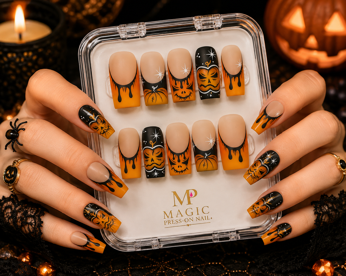 Magic Press-On Nail Halloween Collection