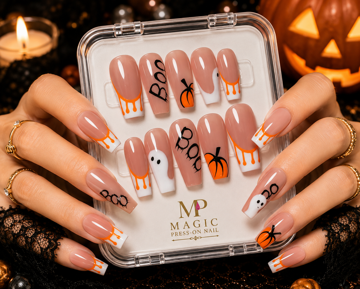 Magic Press-On Nail Halloween Collection