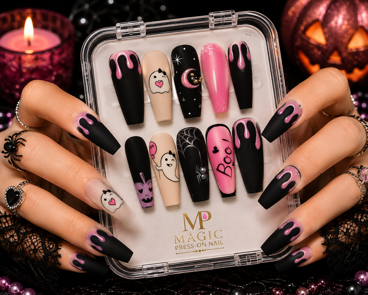Magic Press-On Nail Halloween Collection
