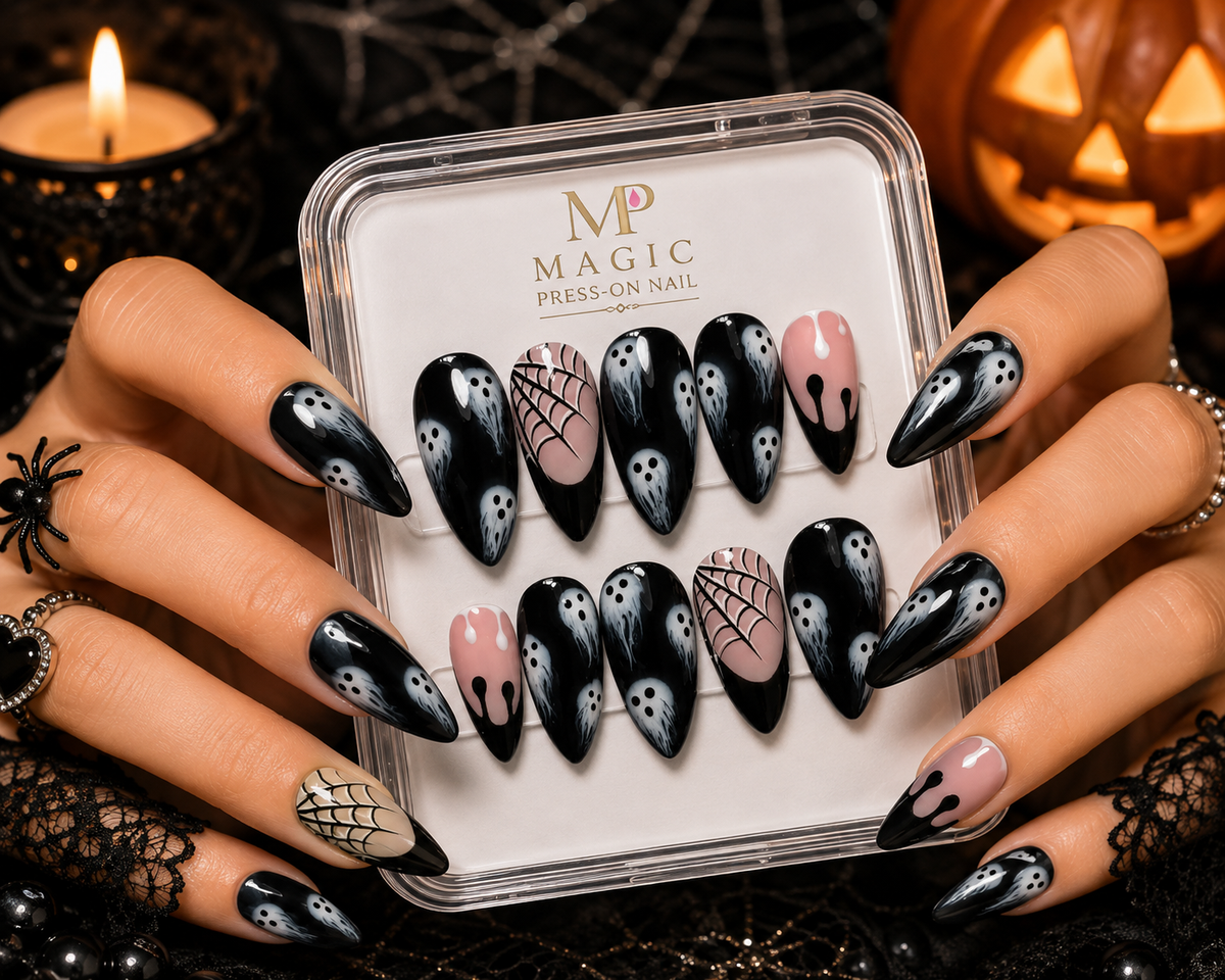 Magic Press-On Nail Halloween Collection