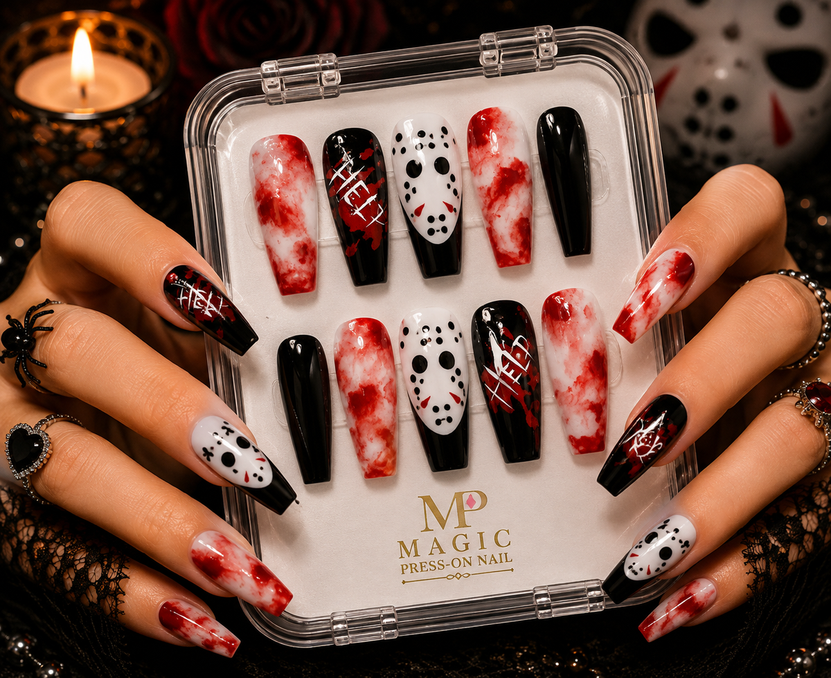 Magic Press-On Nail Halloween Collection