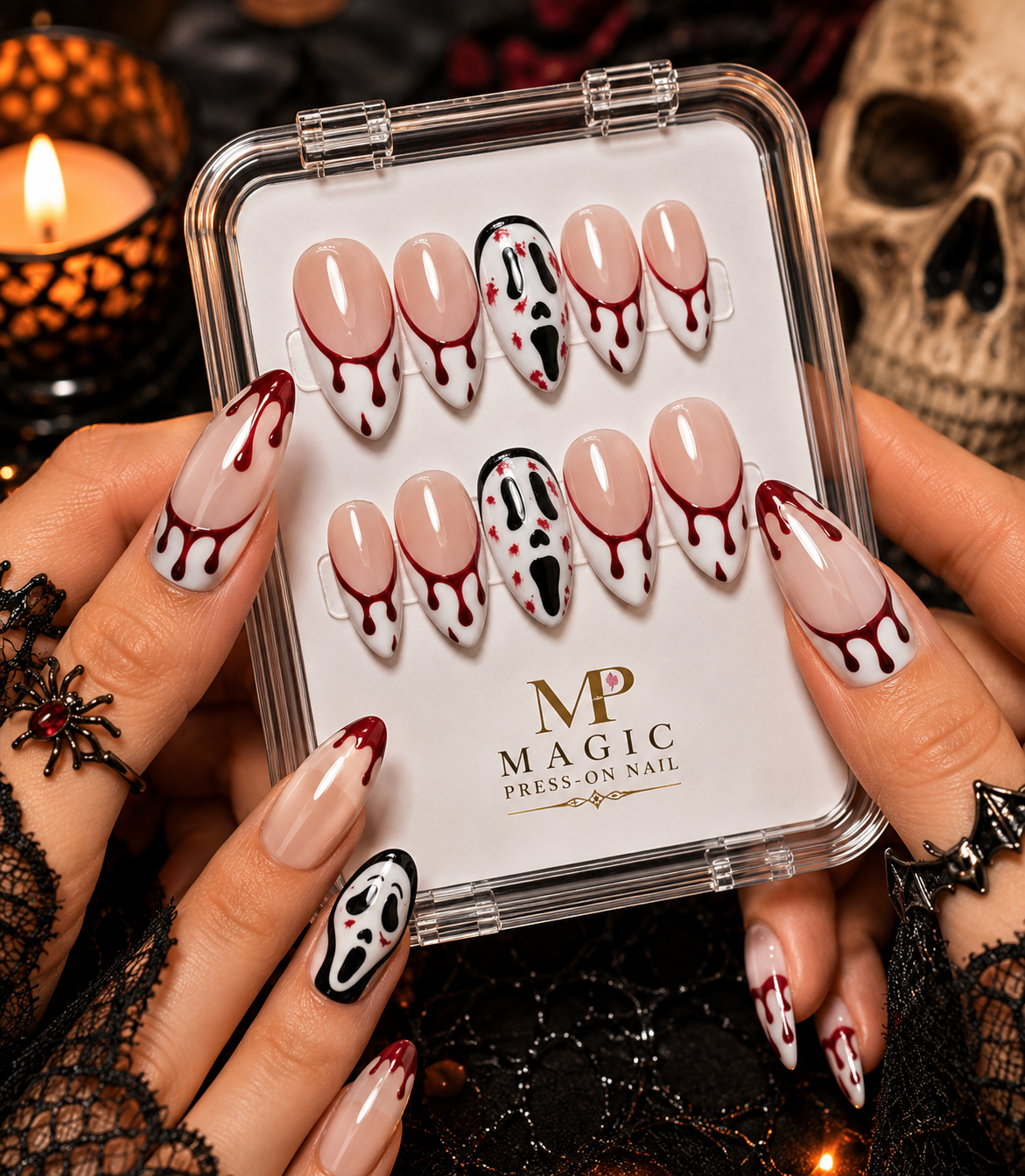 Magic Press-On Nail Halloween Collection