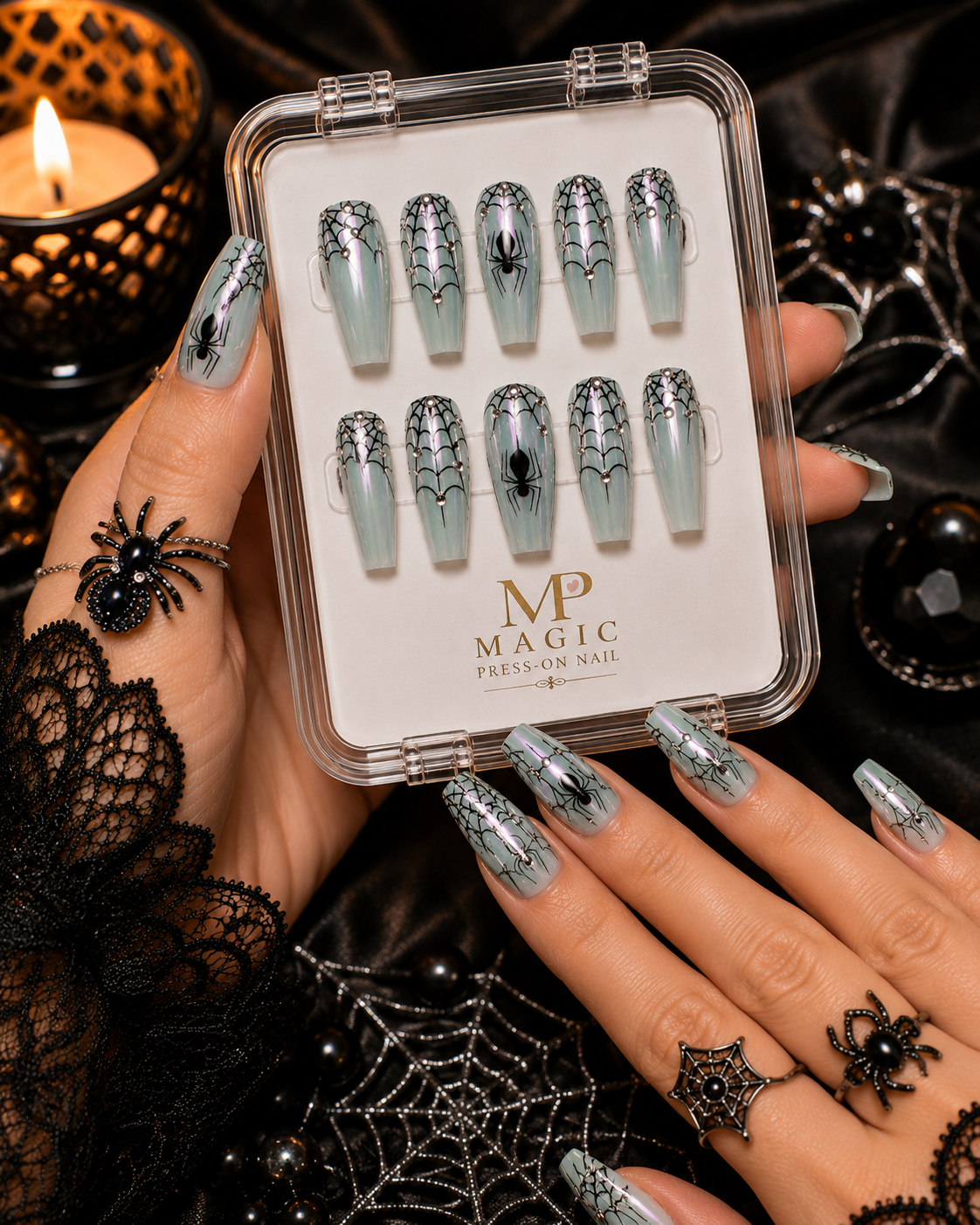 Magic Press-On Nail Halloween Collection