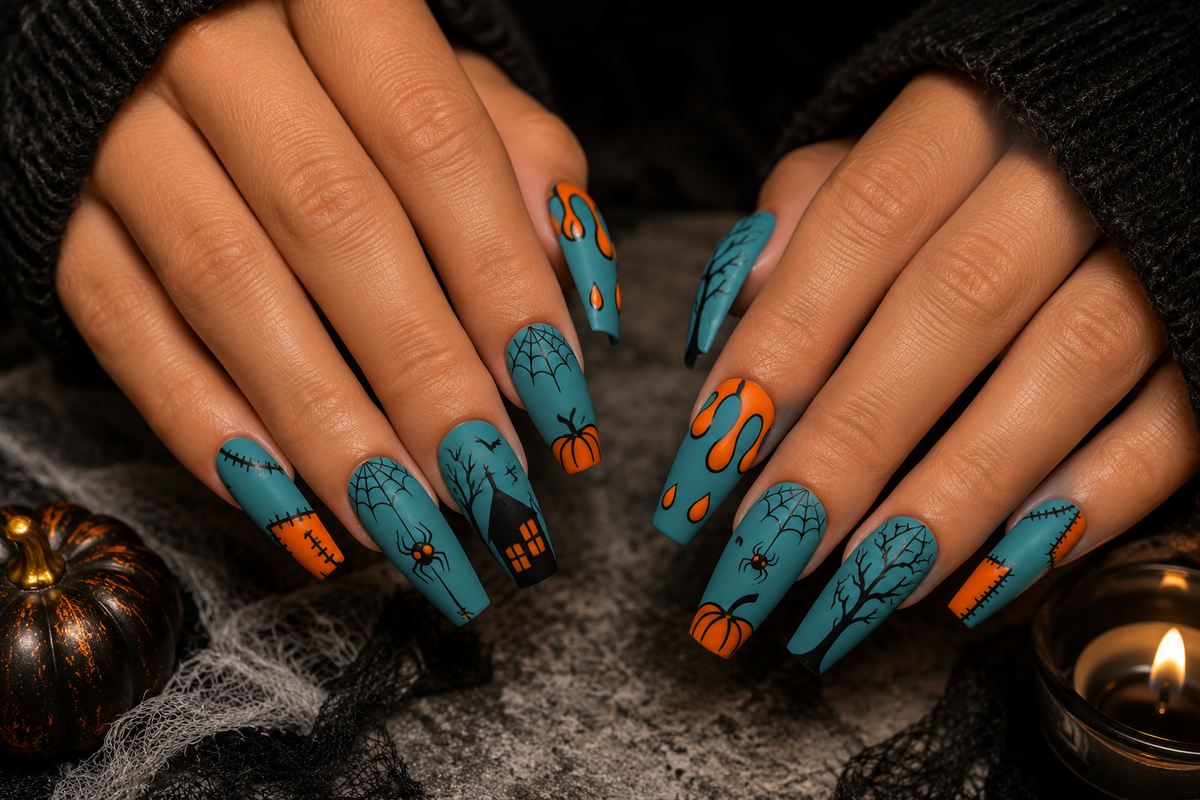 Magic Press-On Nail Halloween Collection
