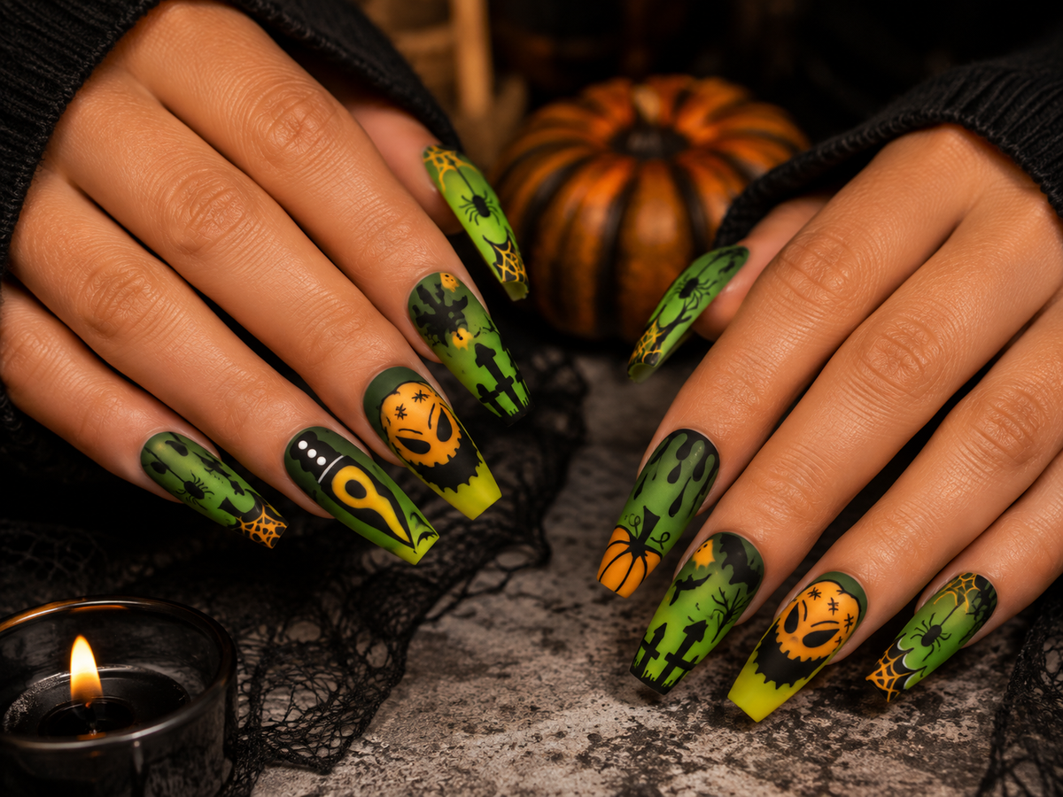Magic Press-On Nail Halloween Collection